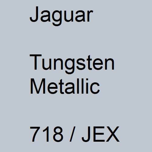 Jaguar, Tungsten Metallic, 718 / JEX.